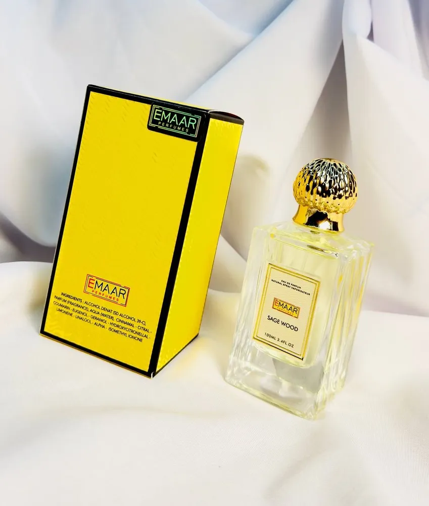 Profumo EMAAR 100 ml. Fragranza elegante ed esclusiva a lunga durata. Non irritante e non confondente._voghion.com